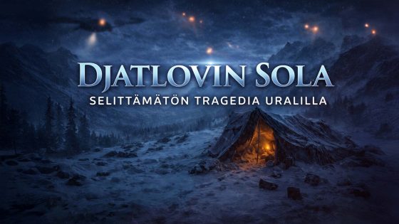Talvinen vuoristomaisema ja retkikuntaan liittyvä mysteeri – Djatlovin solan tragedia, dokkarit.fi