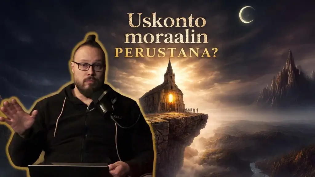 Symbolinen kuva moraalista ja uskonnosta – ihmisen arvot, etiikka ja uskomusten vaikutus moraaliin