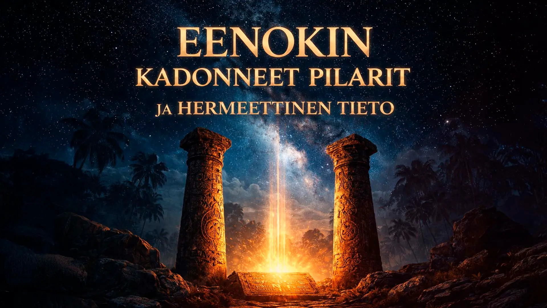 Eenokin Kadonneet Pilarit Ja Hermeettinen Tieto Muinaisen Viisauden 