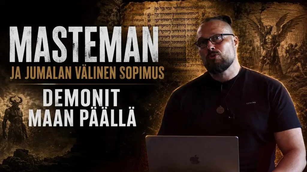 Luento Mastemasta, demonien alkuperästä, Jubileumin kirjasta ja Jättiläisten kirjasta osana Hyvän ja pahan alkuperä -luentosarjaa.