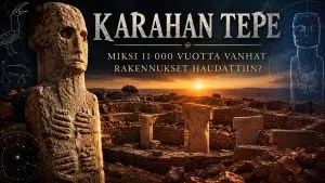 Karahan Tepe – yli 11 000 vuotta vanha neoliittinen arkeologinen kohde ja tarkoituksella haudattujen rakennusten mysteeri