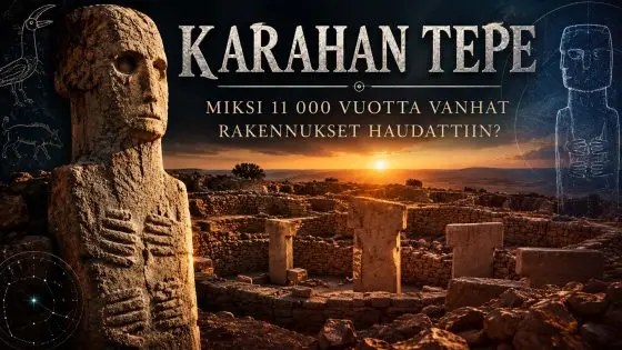 Karahan Tepe – yli 11 000 vuotta vanha neoliittinen arkeologinen kohde ja tarkoituksella haudattujen rakennusten mysteeri